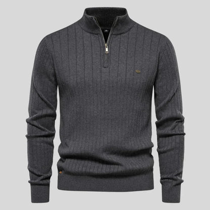 Thomas™ | Zip Neck Knit